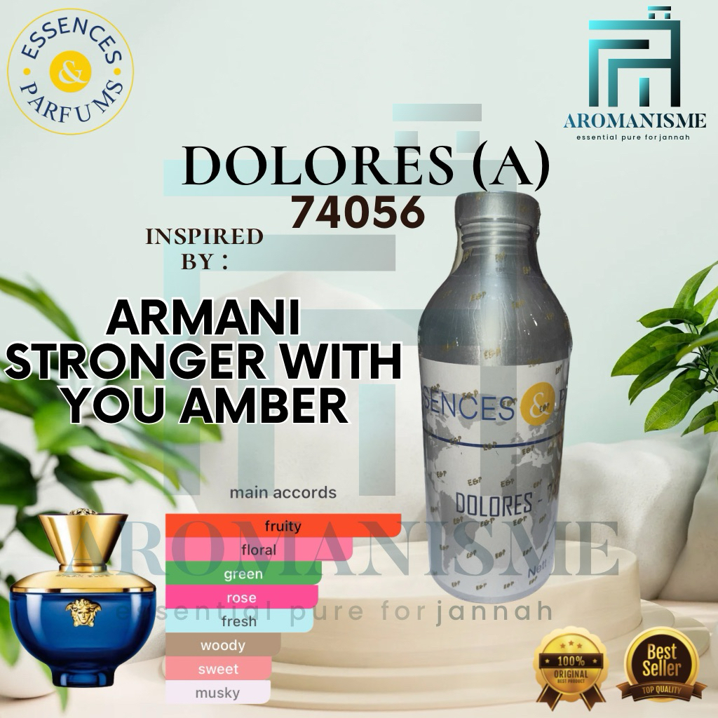 Bibit Versace Dylan Blue Essences Dolores Grade A 50ml / 100ml