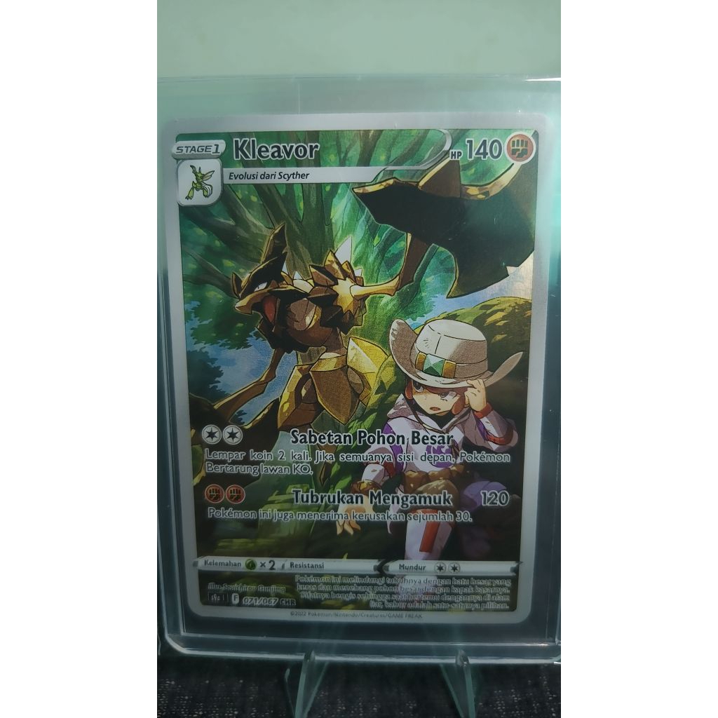 kleavor CHR indo pokemon tcg