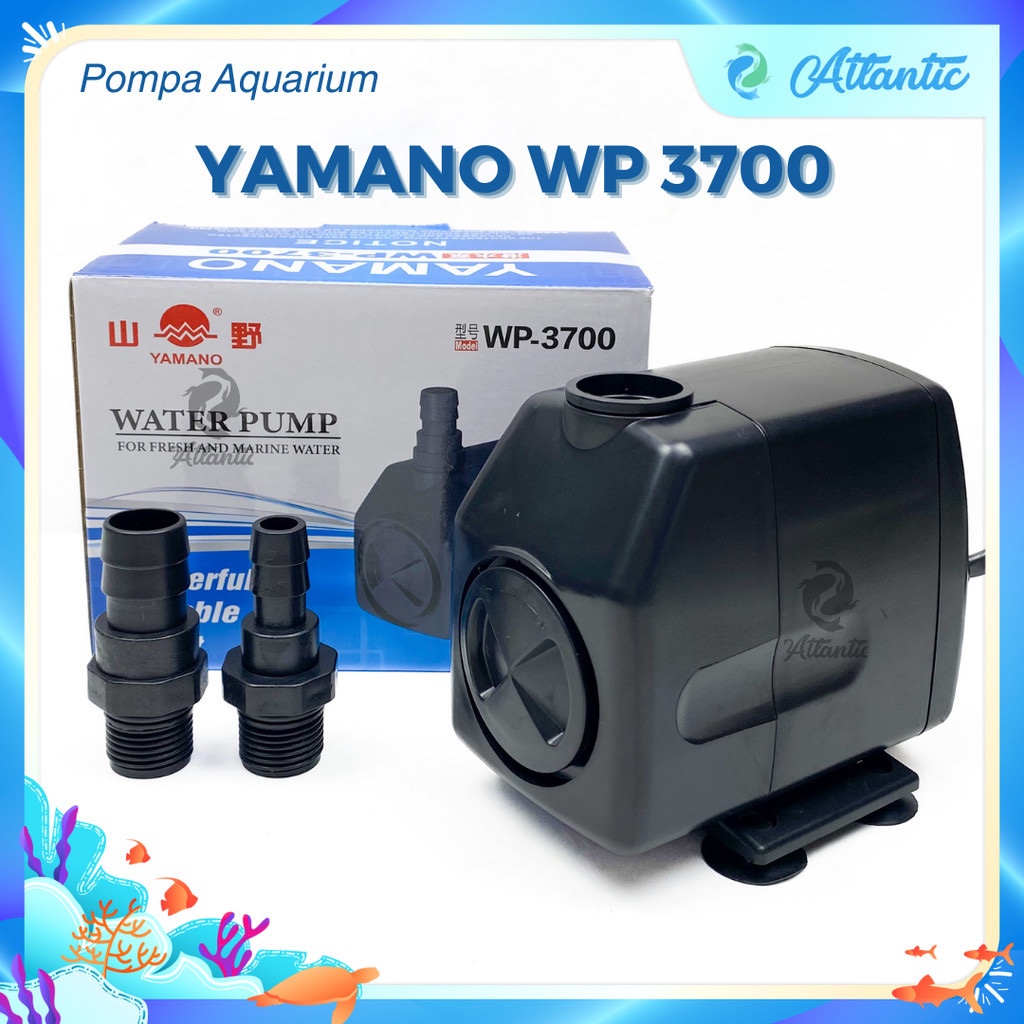 YAMANO WP 3700 WP-3700 Pompa Air Celup Pompa Kolam Aquarium Hidroponik