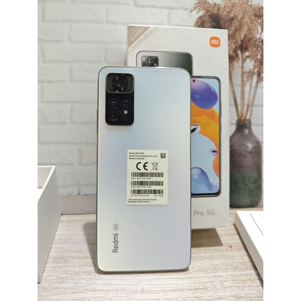 xiaomi note 11 pro 5g ram 8/128 second original