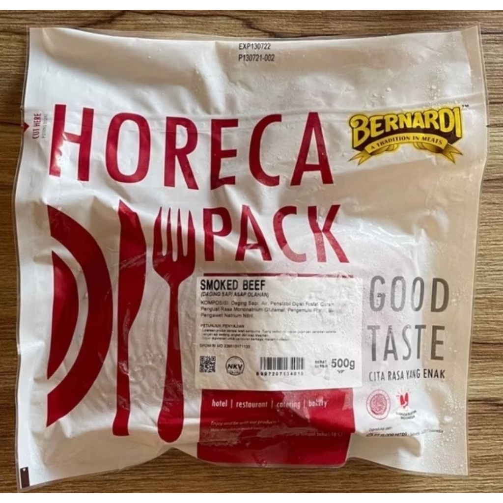 Bernardi horeca smoked beef 500gr