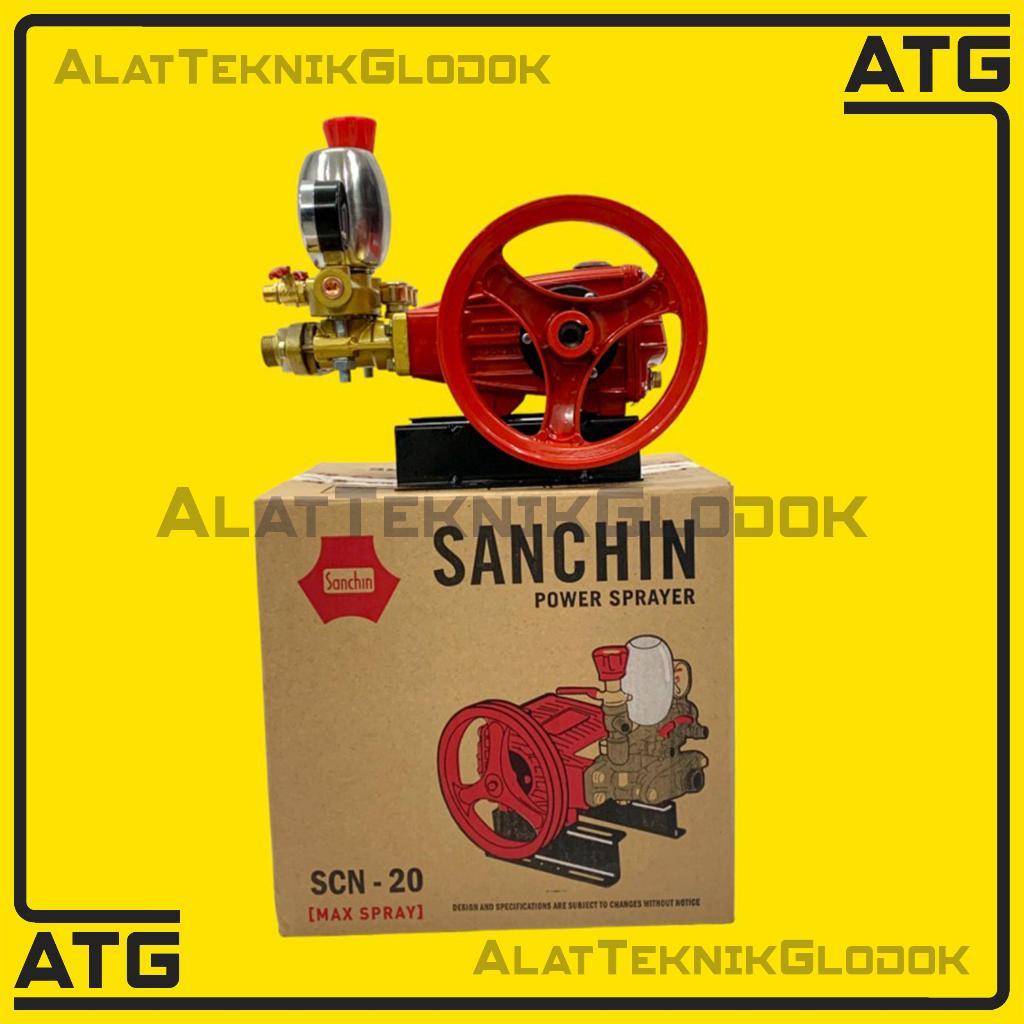 Mesin steam cuci mobil motor sprayer sanchin scn 20