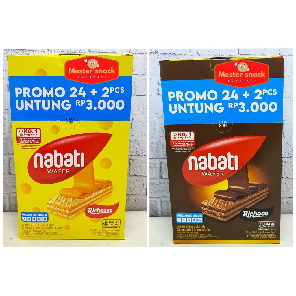 Nabati Wafer 500 | Biskuit Nabati | Wafer Nabati