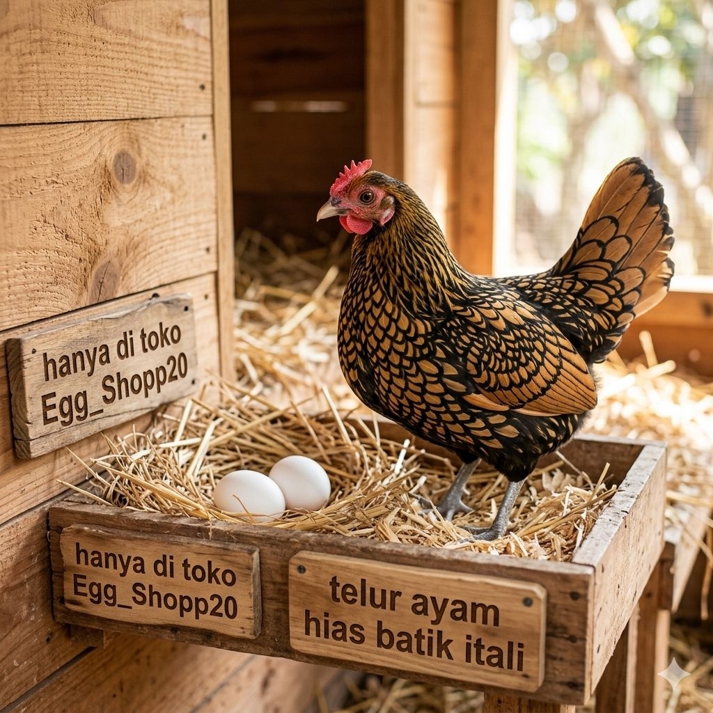 TELUR AYAM HIAS BATIK ITALI Egg_shopp20