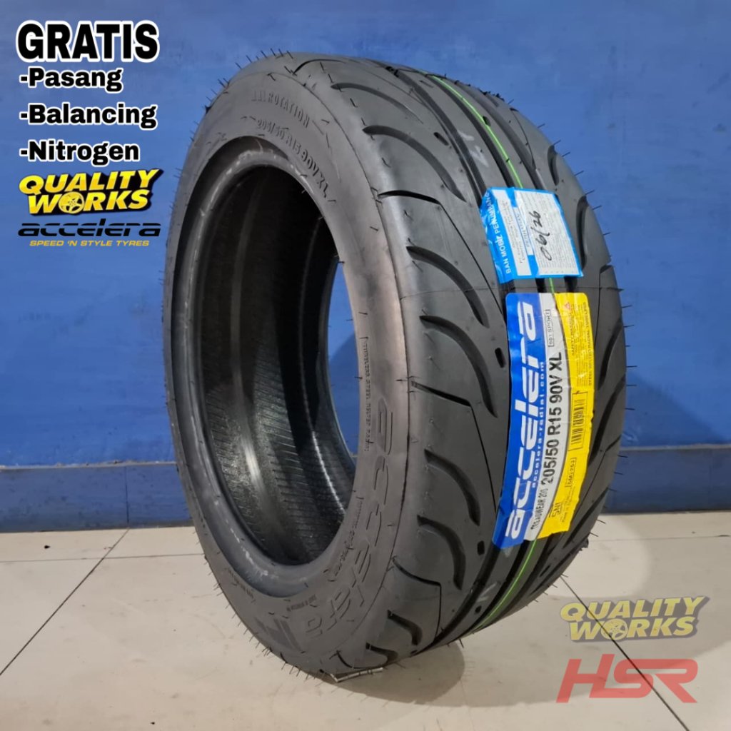 BAN MOBIL 205 50 R15 ACCELERA 651 SPORT TW200 BAN SEMI SLICK 205/50 R15