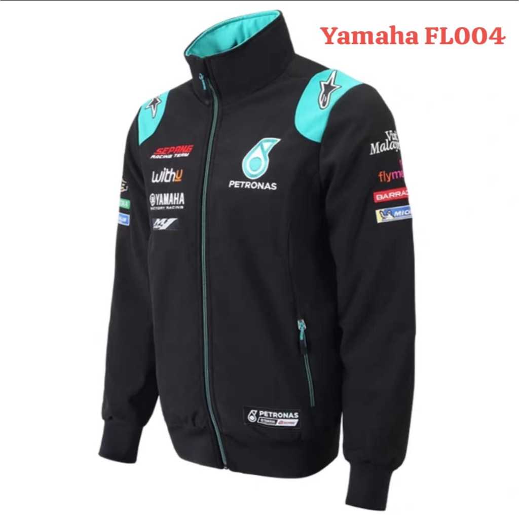 Jacket Motor Moto GP Yamaha Petronas Support Pelindung Riding Protector Motorcycle