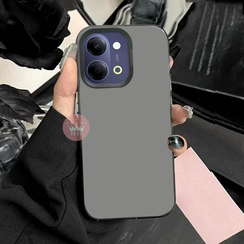 CASE IMD GREY VIVO Y05 - CASE TERBARU VIVO Y05 - PELINDUNG HANDPHONE VIVO Y05