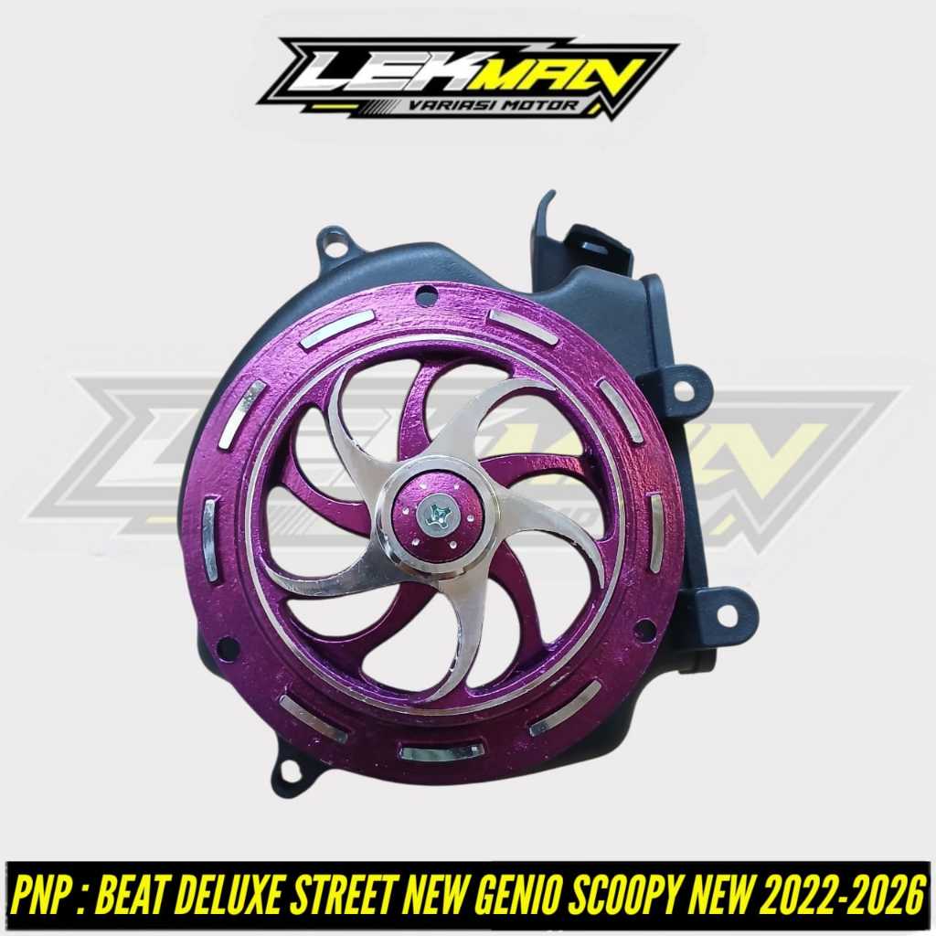 Tutup Kipas Scoopy Prestige 2022-2026 Set Spinner Sabit CNC Pnp Beat Deluxe Street New Scoopy Keyles