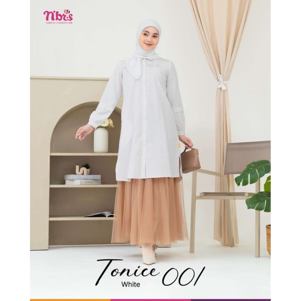 Nibras tunik tonice 001 broken white