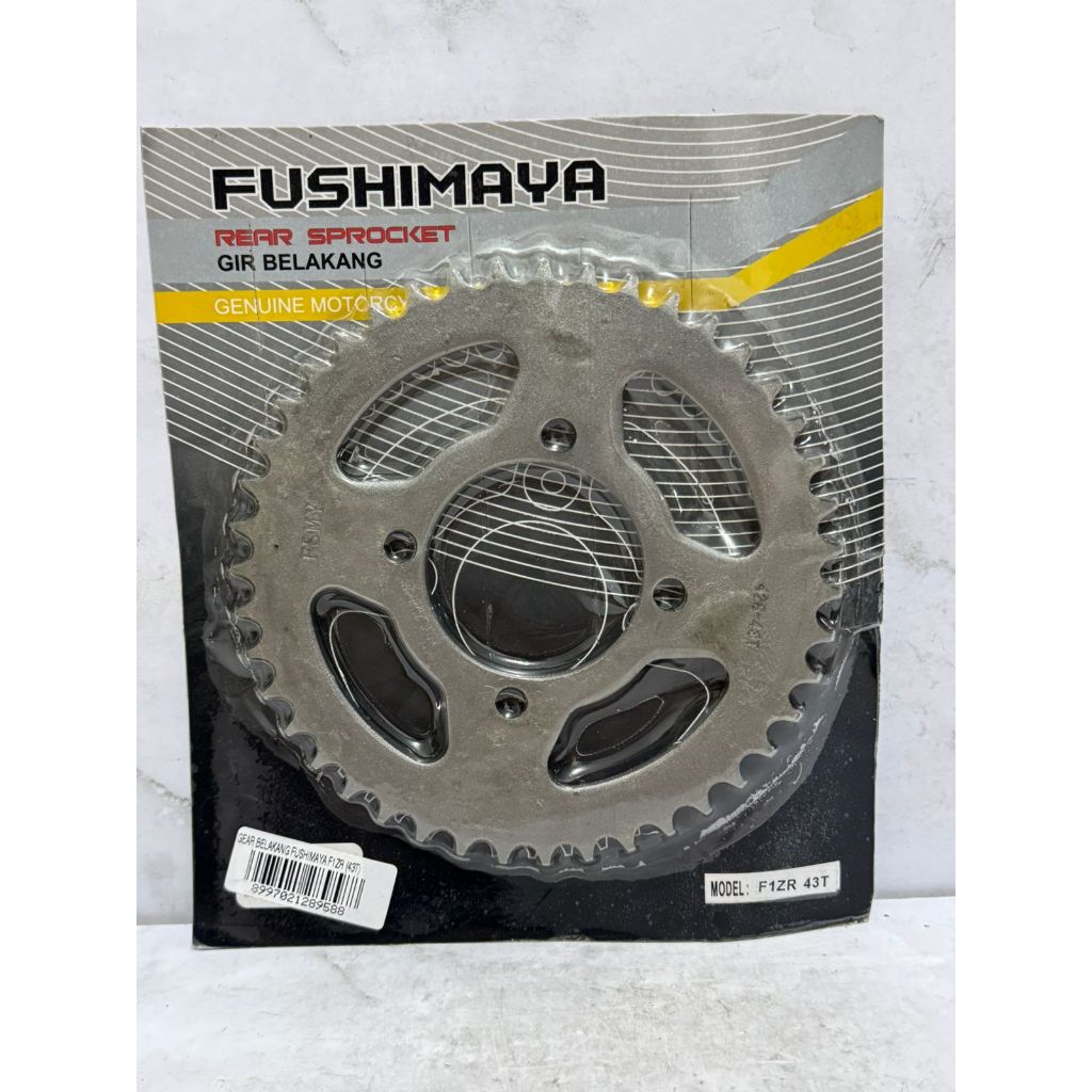Gear Belakang Fushimaya Gir Belakang Titanium Supra 45T Supra Fit New 45T F1zr 43T F1zr 45T