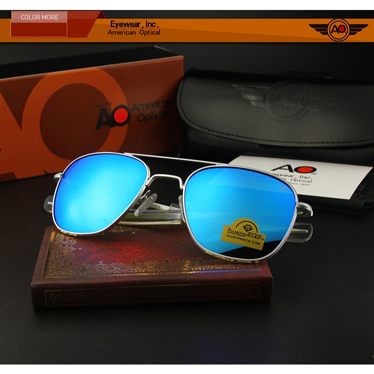 American Optical Original Pilot - Blue Mirror Lens
