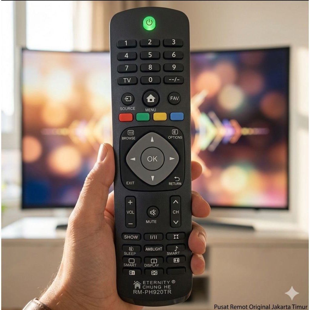 REMOTE REMOT SMART TV LED PHILIP SEPERTI ORIGINAL LONJONG