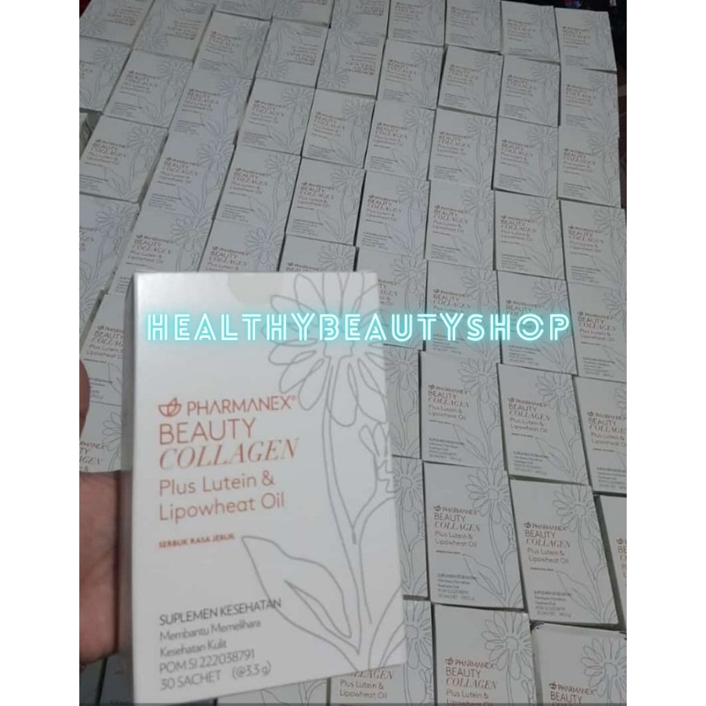 Beauty Collagen Drink NuSkin® ORIGINAL isi 30 Sachet Exp 2027 Pharmanex Beauty Collagen Plus Lutein 