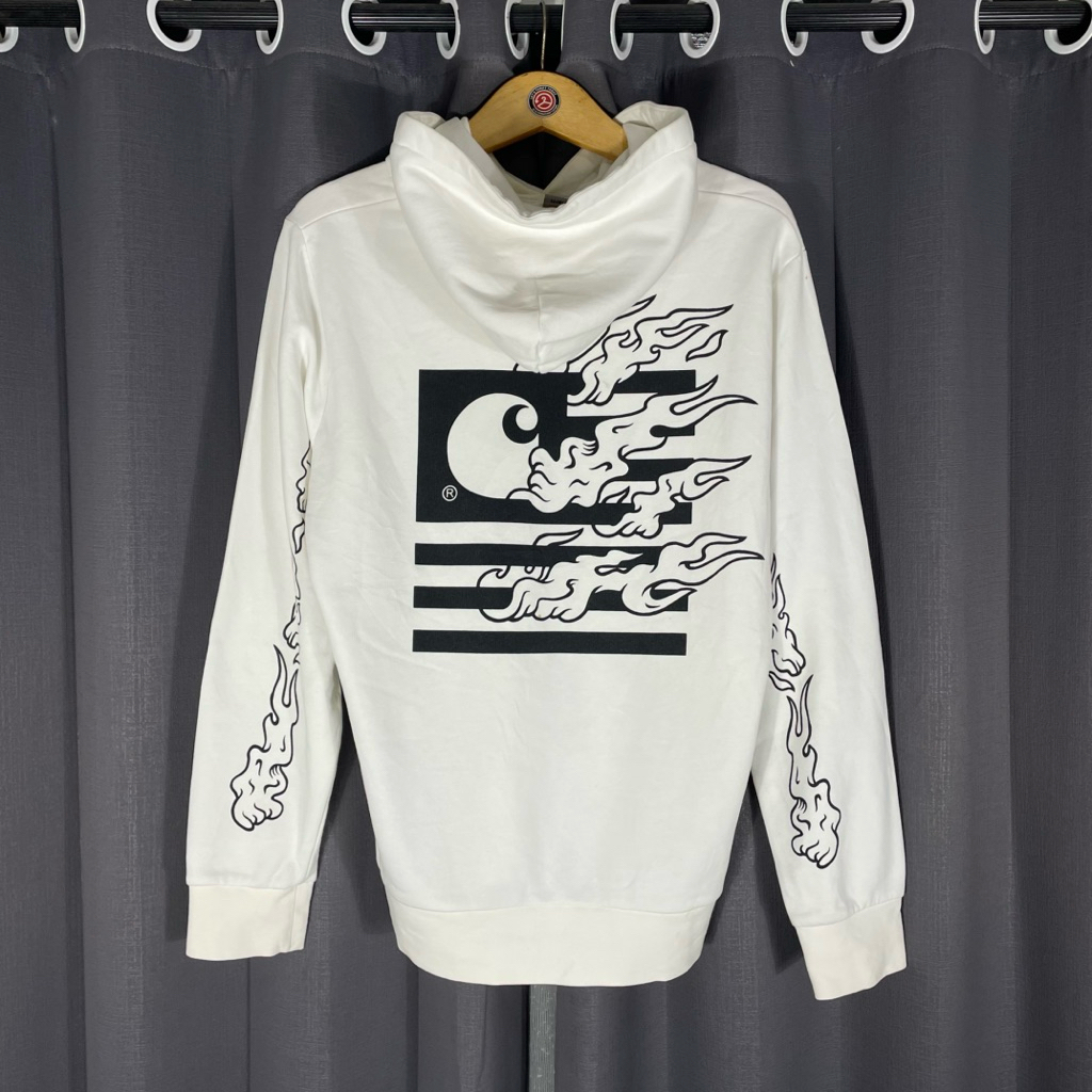 hoodie carhartt state flame sweat second original