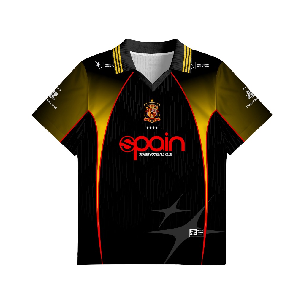 JERSEY REGULAR ORIGINAL HEROICLIMITED FOOTBALL SERIES SPAIN VINTAGE - JERSEY KAOS DEWASA - JERSEY SP