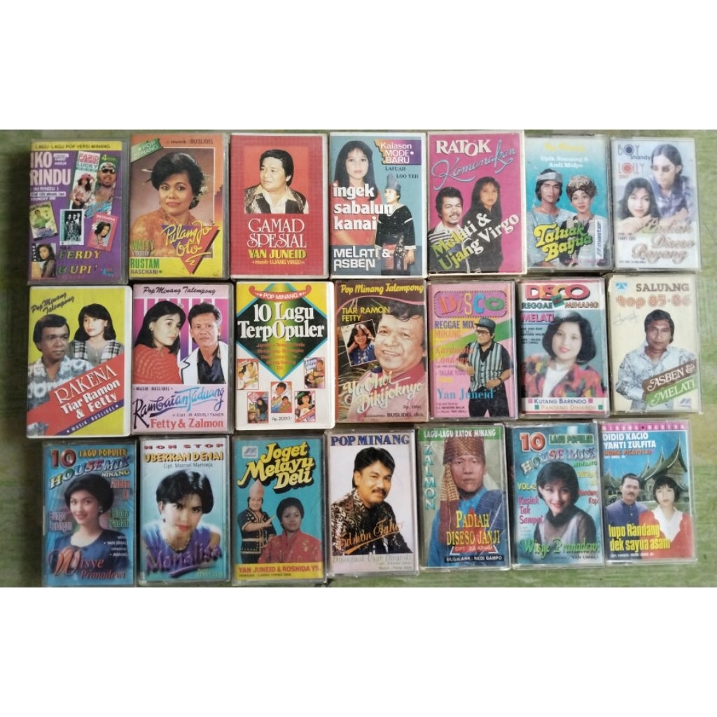 paket kaset pita minang / saluang