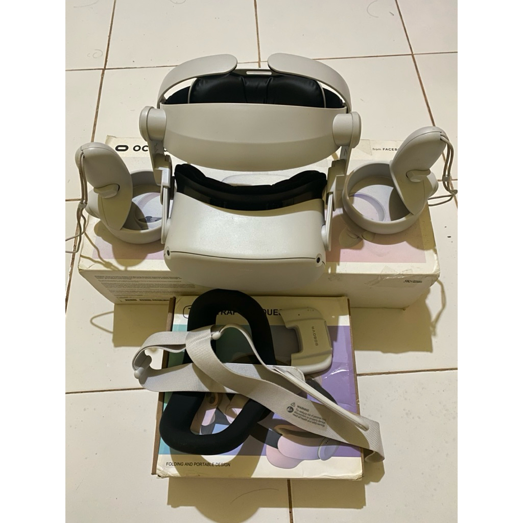 VR Oculus Quest 2 64gb Full Accessories
