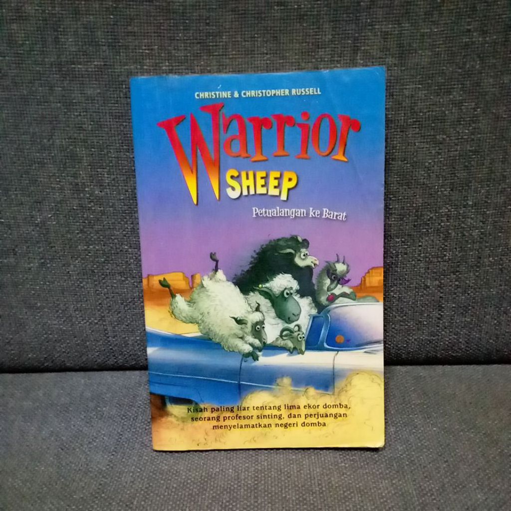 WARRIOR SHEEP - PETUALANGAN KE BARAT (CHRISTINE & CHRISTOPHER RUSSELL) PRELOVED ORIGINAL