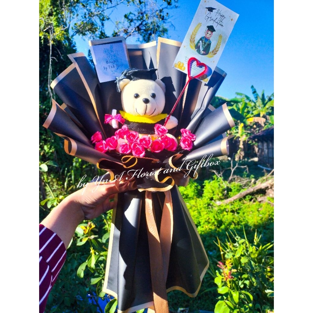 buket boneka/wisuda/bunga/pria/wanita/murah/bestseller/biasa