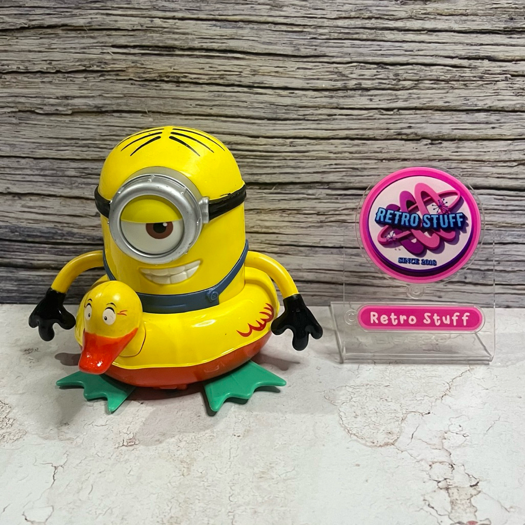 Figure Minion Duck Swim Original Universal Studios X Kfc