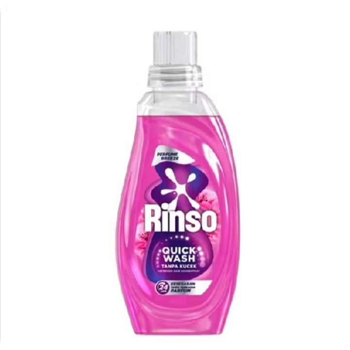 Rinso Botol Detergen Cair Perfume Breeze 650g
