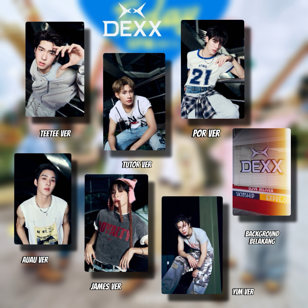 photocard fanmade domundi dexx auau tutoryim teeteepor duang with you james kengnamping zeenunew gmm