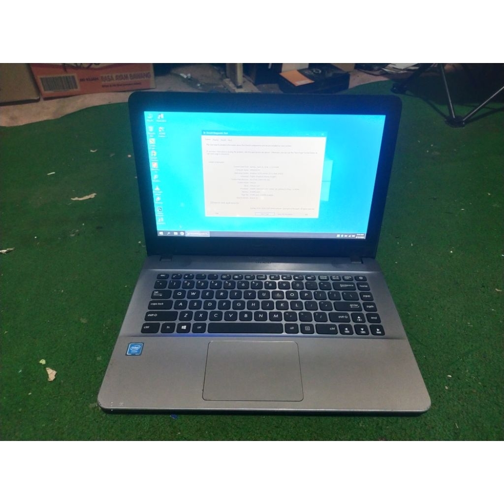 Laptop Asus X441S atau X441SA Processor intel celeron N3060