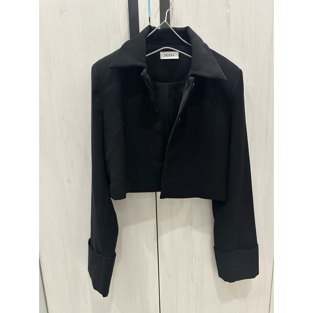 preloved DUMA frank cropped blazer