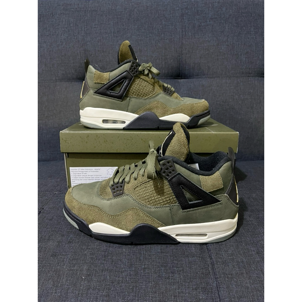 Sepatu Nike Air Jordan 4 Retro SE Olive Craft