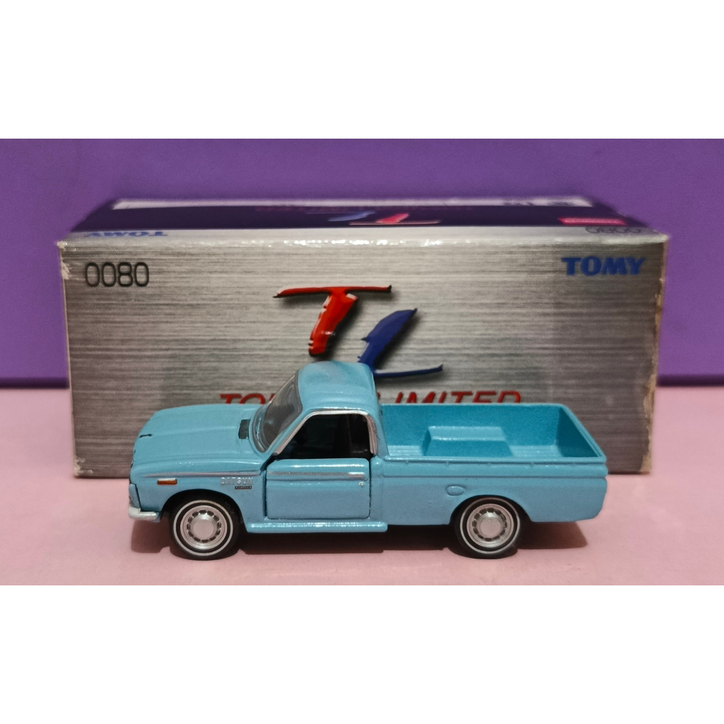 Diecast Takara Tomy Biru Tomica Limited 0080 Datsun Truck