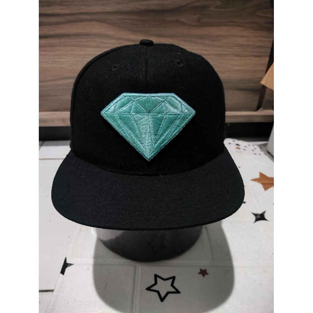 Diamond supply co. topi diamond supply original full tag starp embos