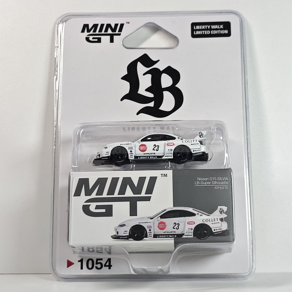 Mini GT 1054 Nissan Silvia S15 LB Super Silhouette Athlete LBWK Card