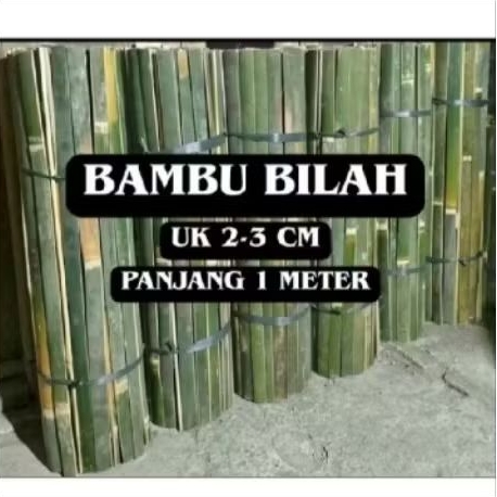 Bambu Belah Untuk Pagar