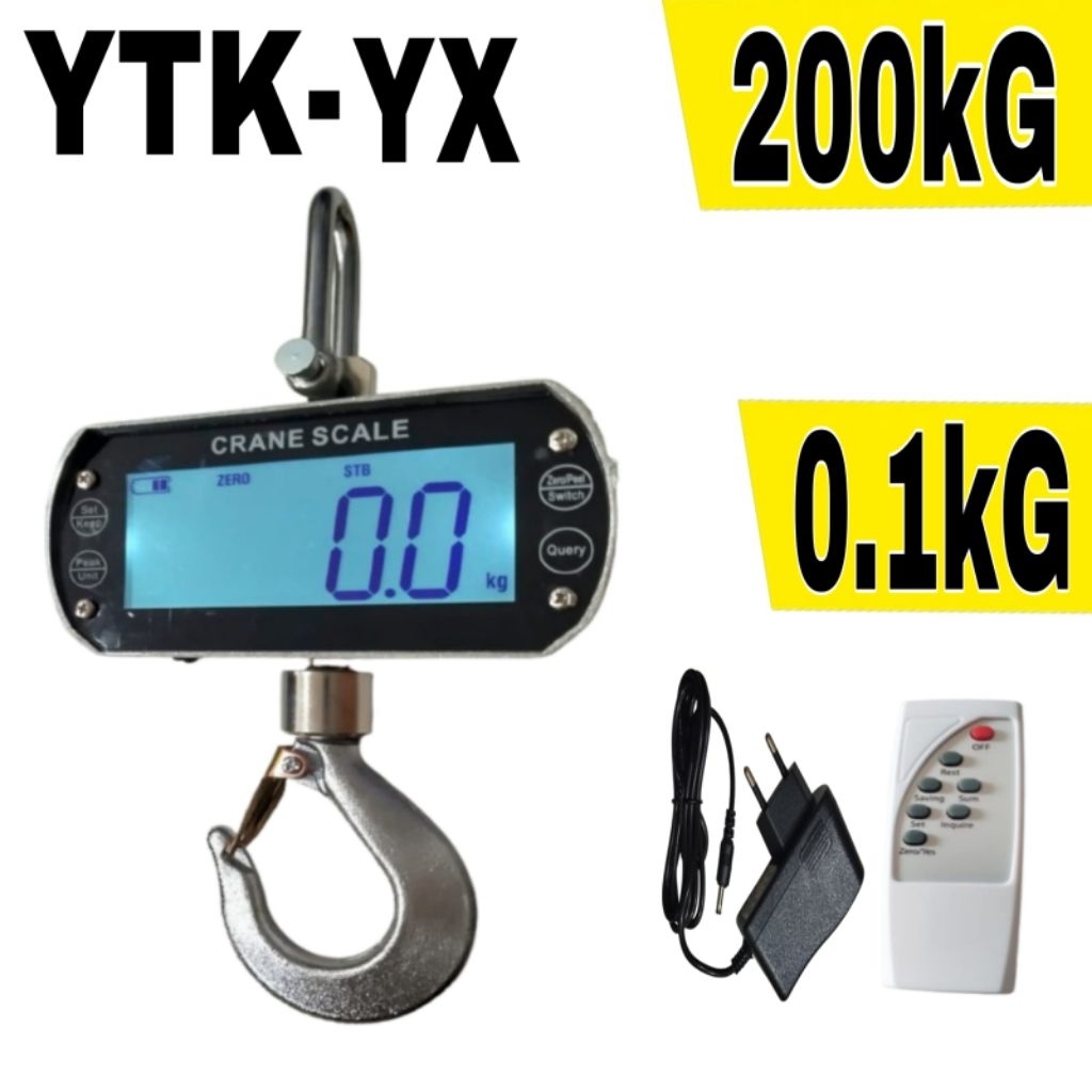 (mvp) 200kg crane scale YTK-YX timbangan gantung digital 200 kg