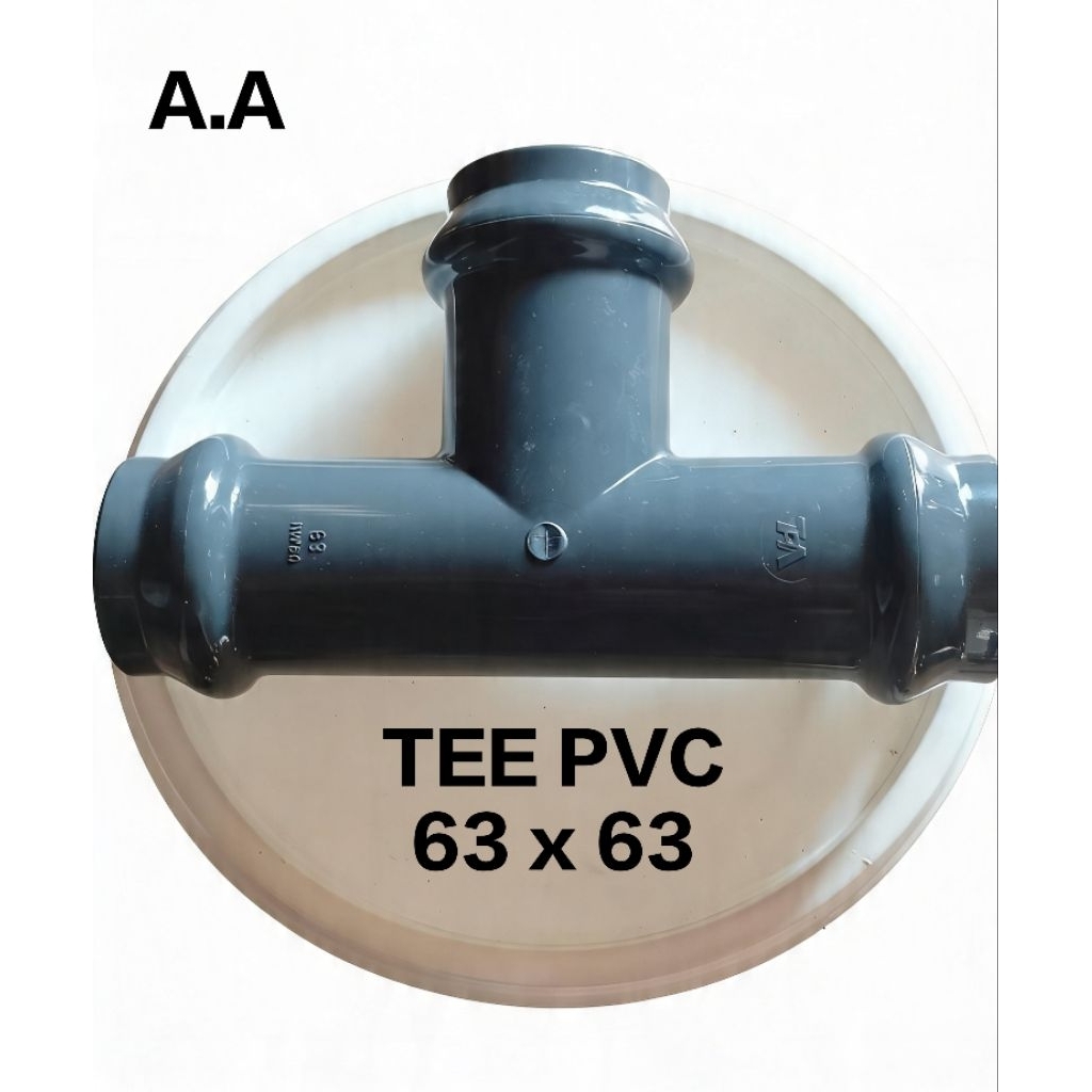 TEE PVC SNI 63 - TEE 2 INCH - RUBBER RING