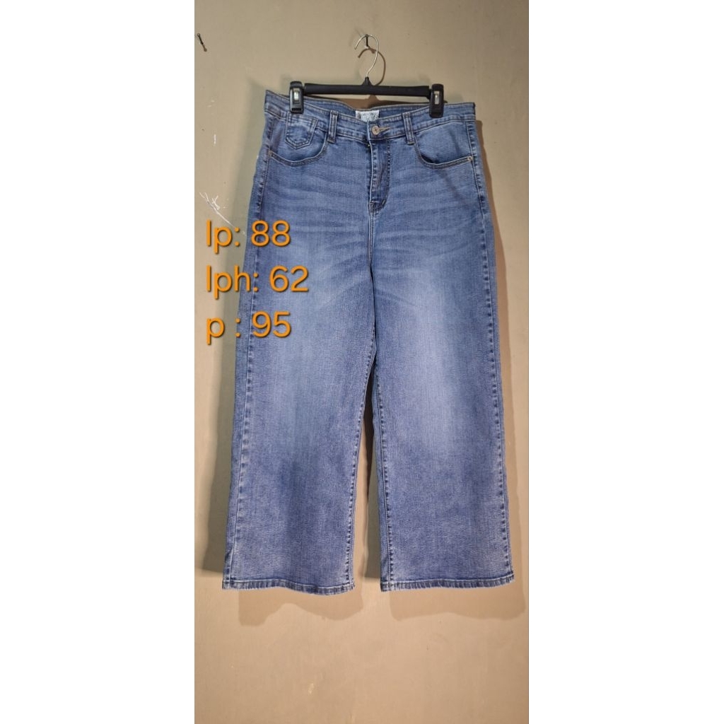 Celana Kulot Jeans Denim Beanpole lp 88