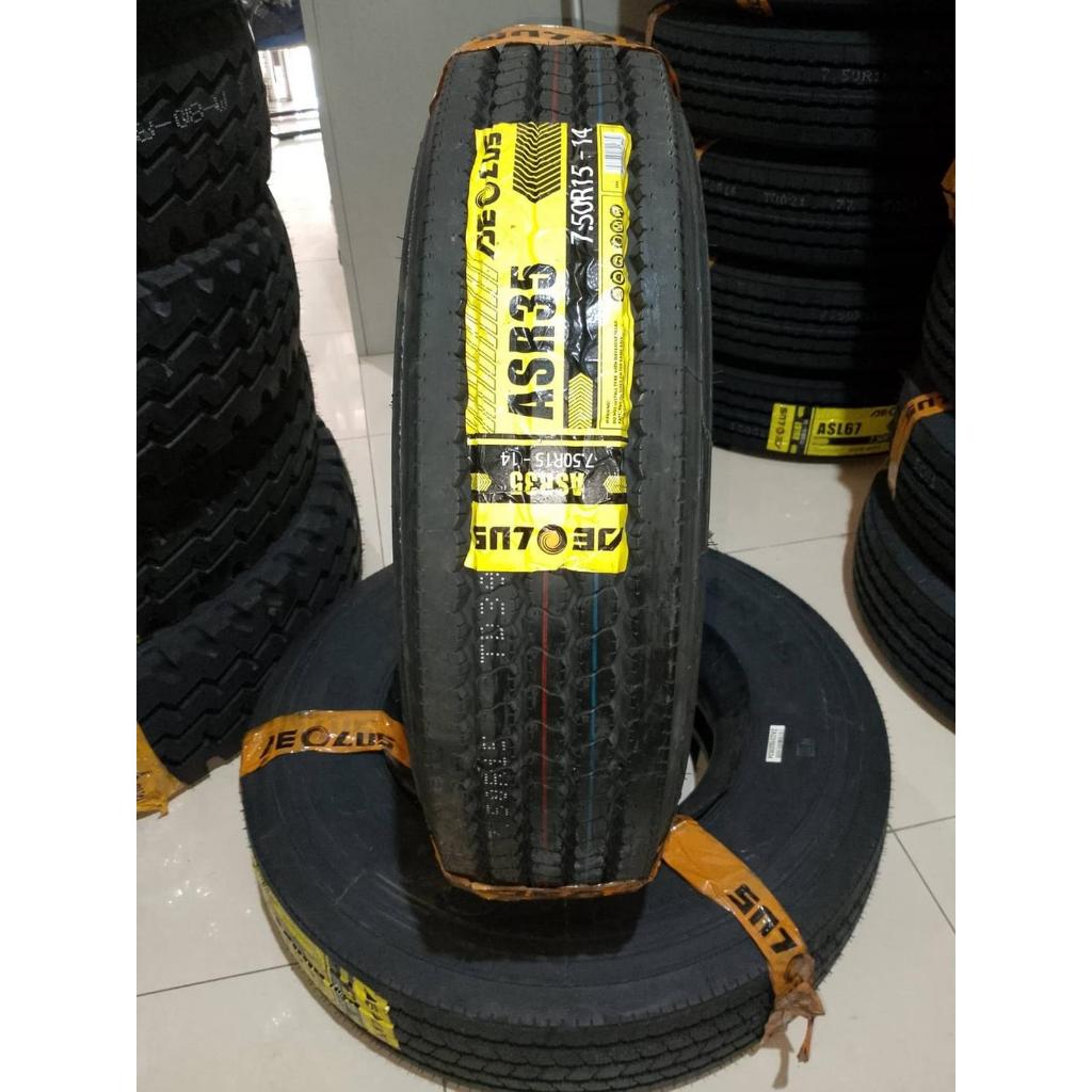 AEOLUS ASR35 7.50 R15 14PR Ban Truk Engkel Radial Kawat 1set Ban Truk 750 15