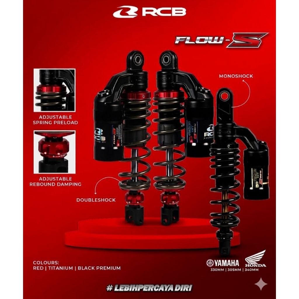PROMO/SHOCK FLOW-S NMAX 330MM RCB/ORIGINAL