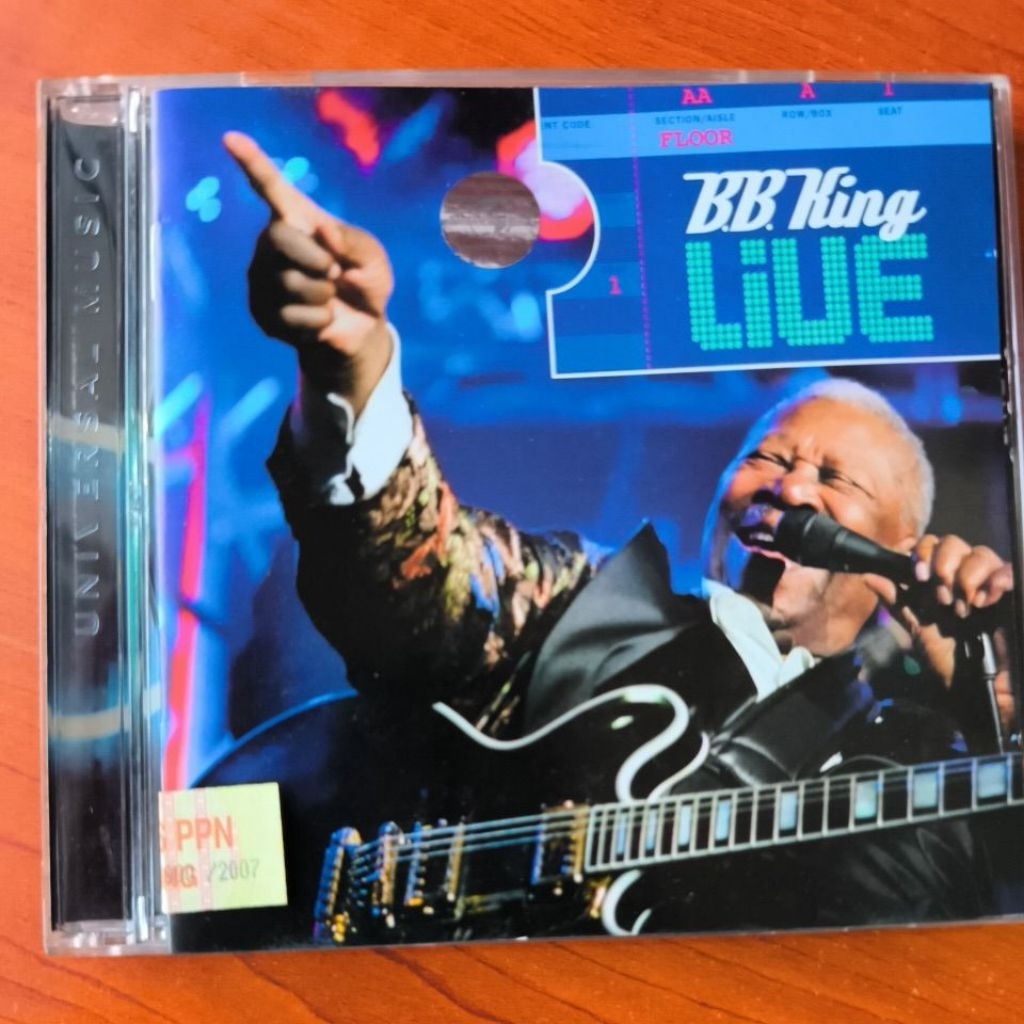 CD Musik BB KING LIVE