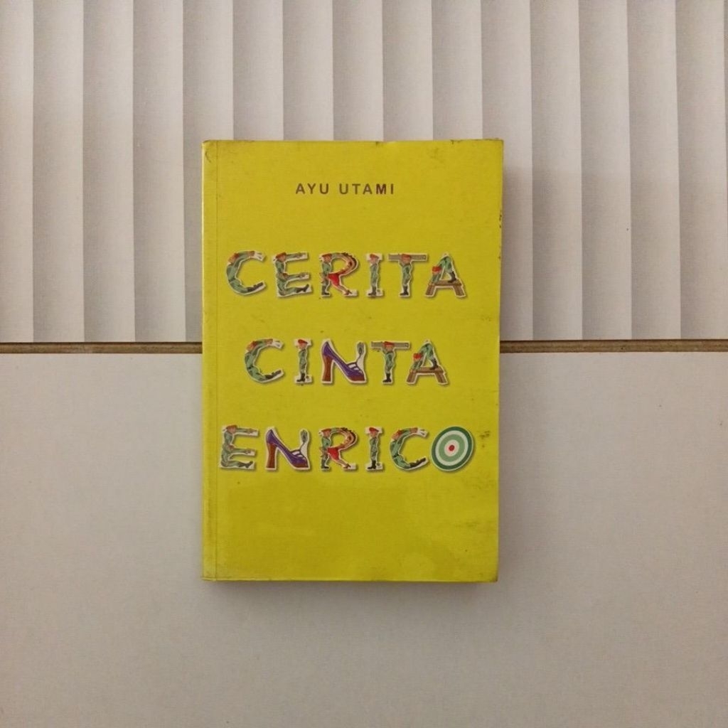 Buku Cerita Cinta Enrico - Ayu Utami