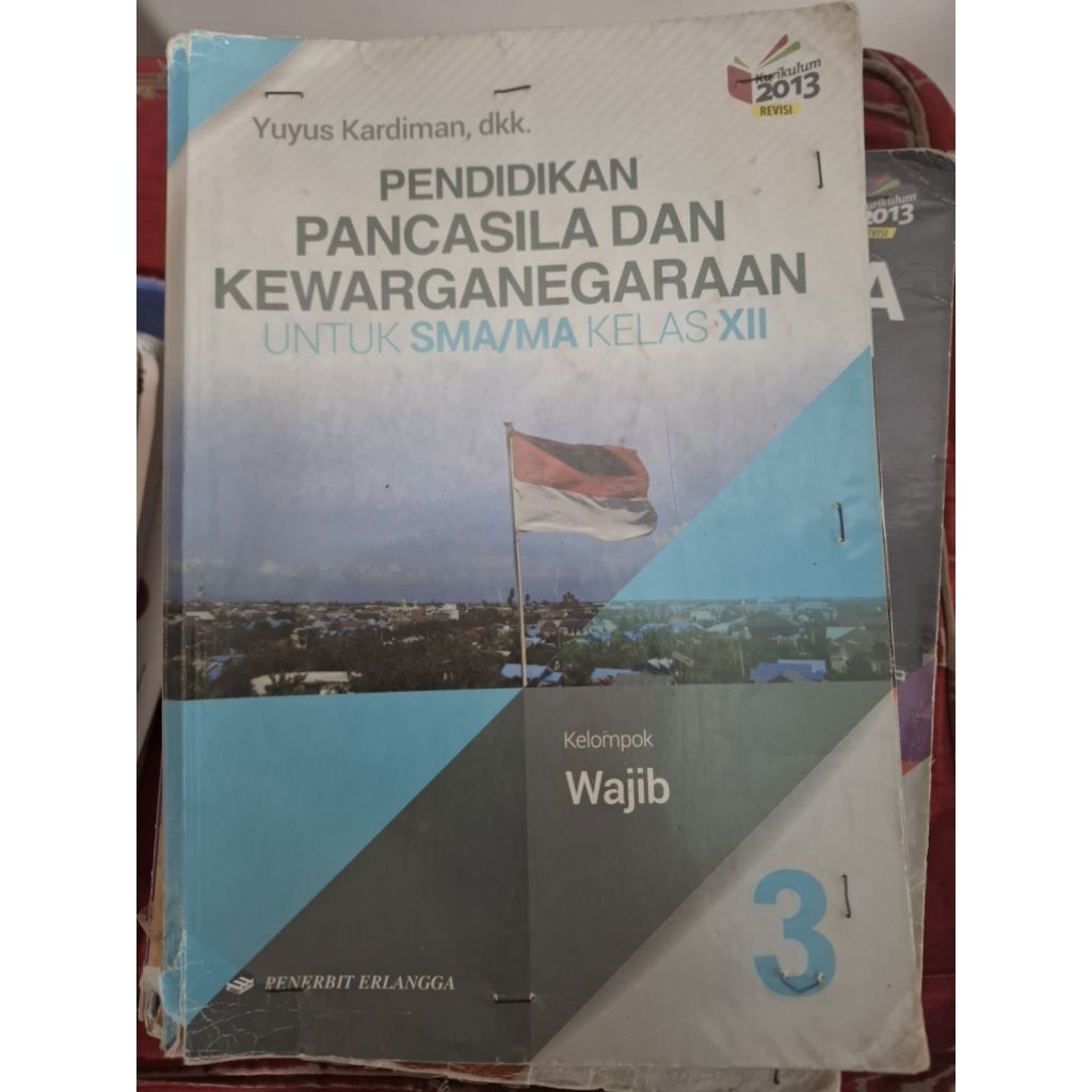 BUKU CETAK PPKN KELAS 12/XII Kurikulum 2013