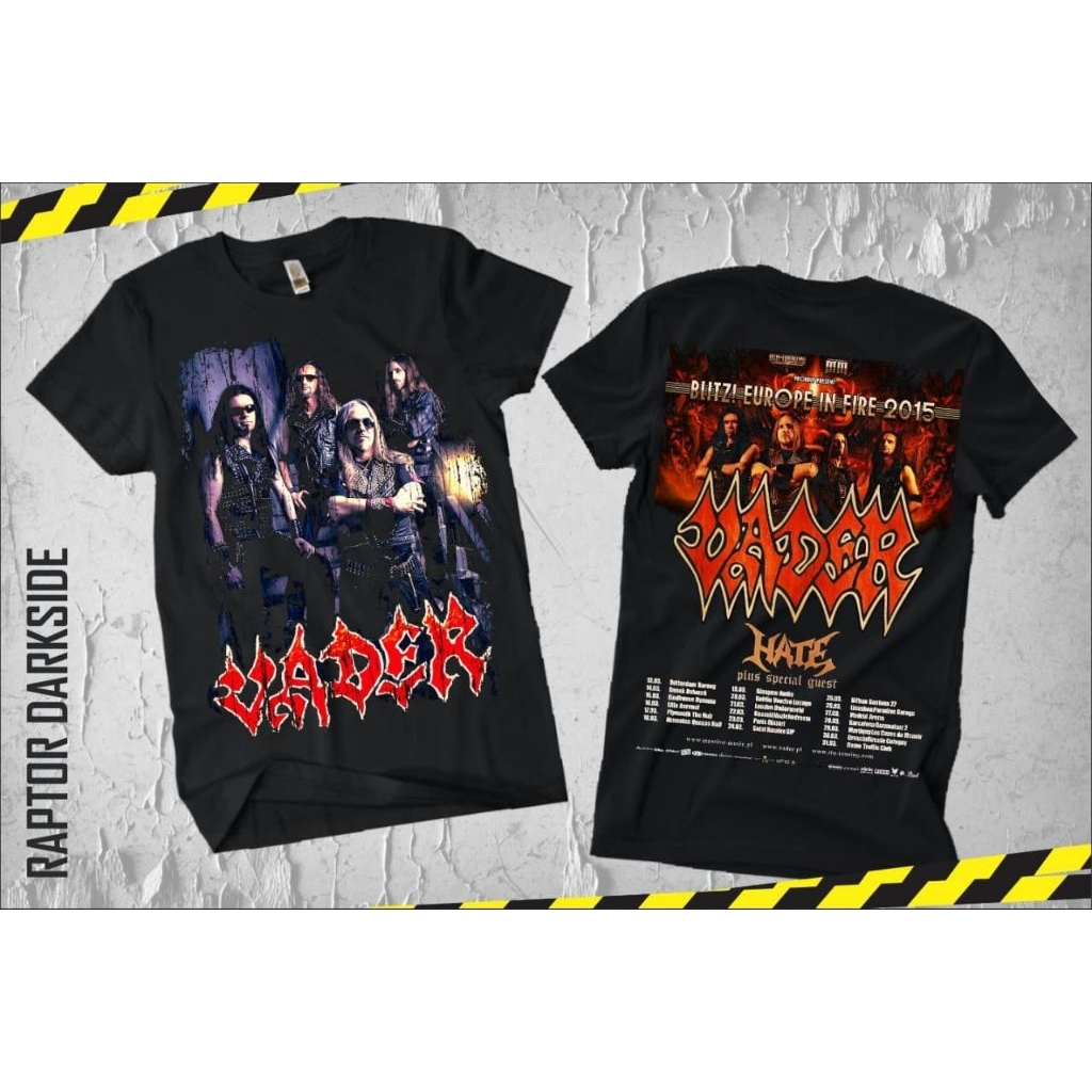 KAOS BAJU BAND VADER TOUR DISTRO PREMIUM 24