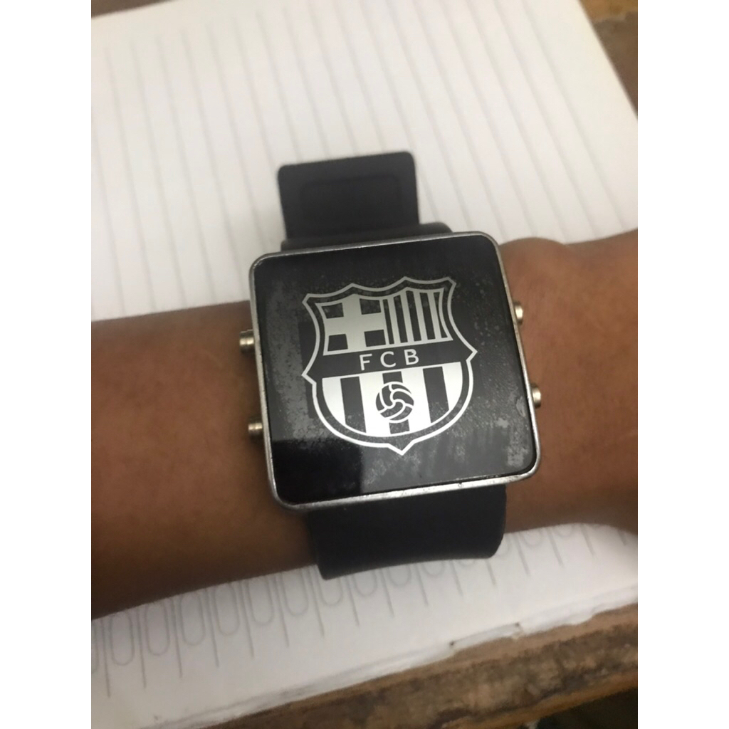 jam tangan stainless steel back m210