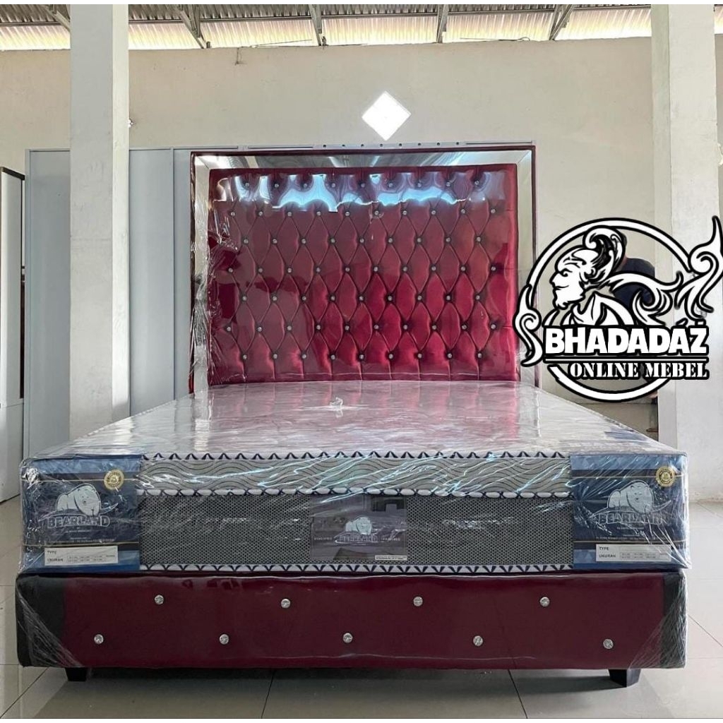 1 Set Springbed OLYMPIC Bearland Lis 3 + Dipan Sultan