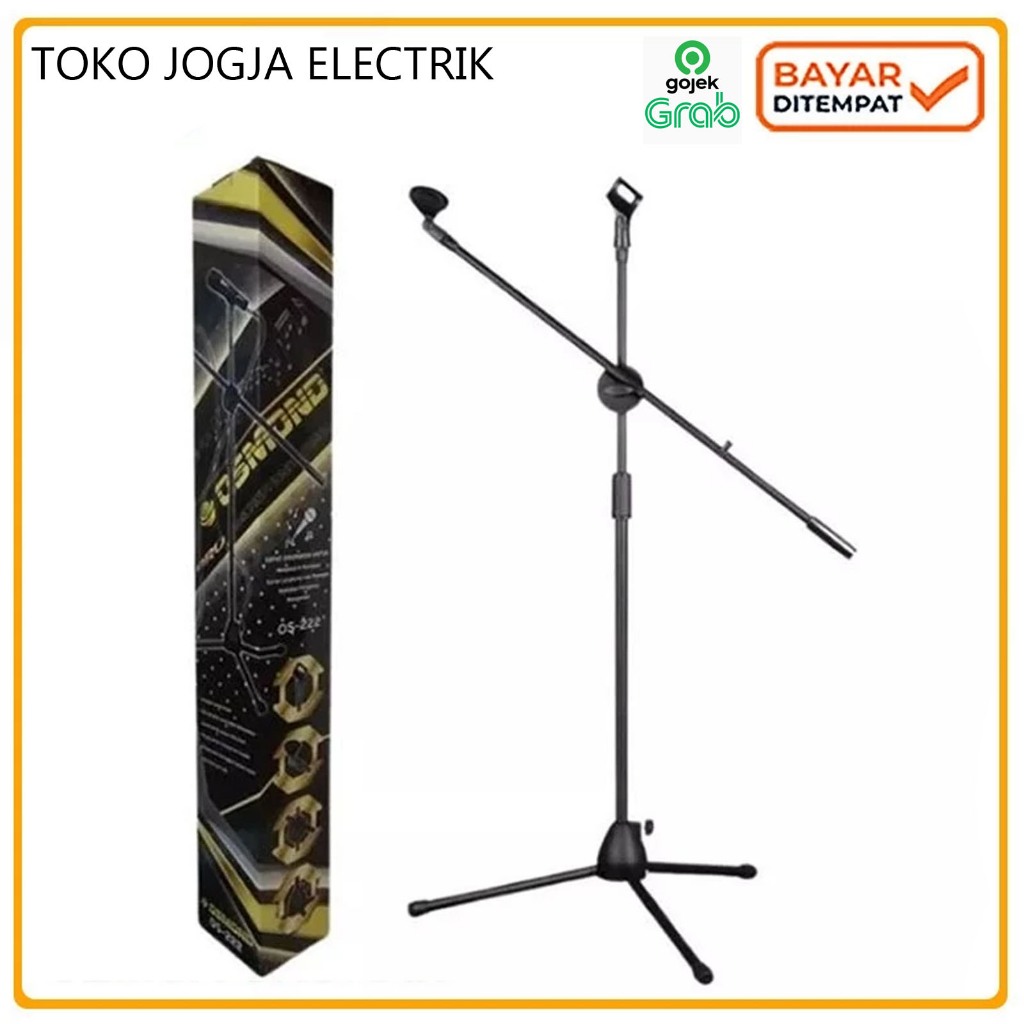OSMOND Stand MIC Cagak Mic OS-222 Double mic holder