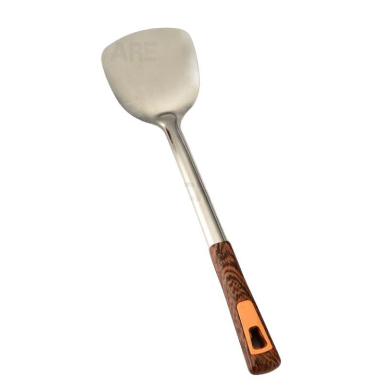 Sodet Sudip Spatula Siamsi Stainless Tebal Gagang Plastik Tahan Panas 36 Cm Anti Karat Set