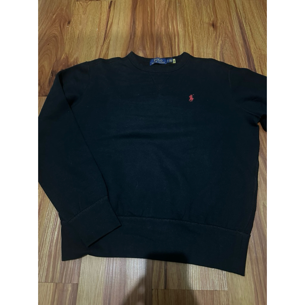 preloved polo ralph lauren black sweater