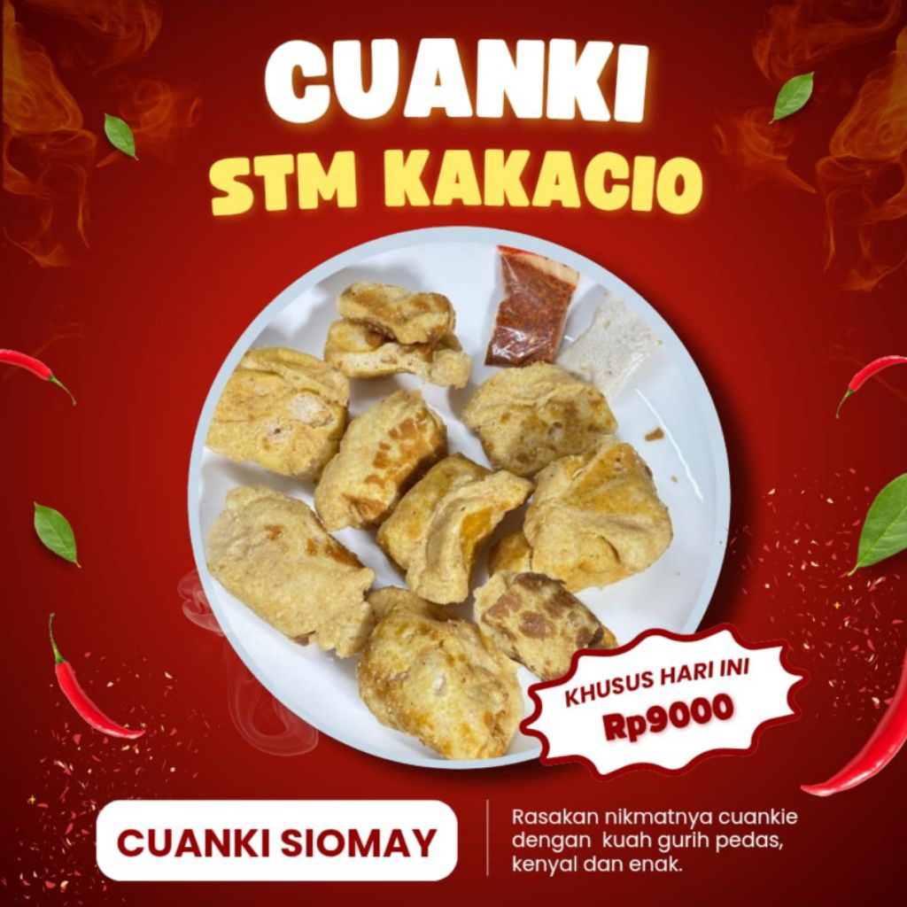 CUANKI SIOMAY IKAN TENGGIRI