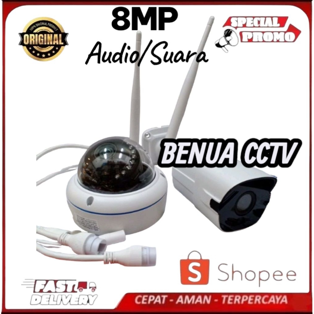 IP CAMERA WIRELESS INDOOR / OUTDOOR UNTUK NVR KIT