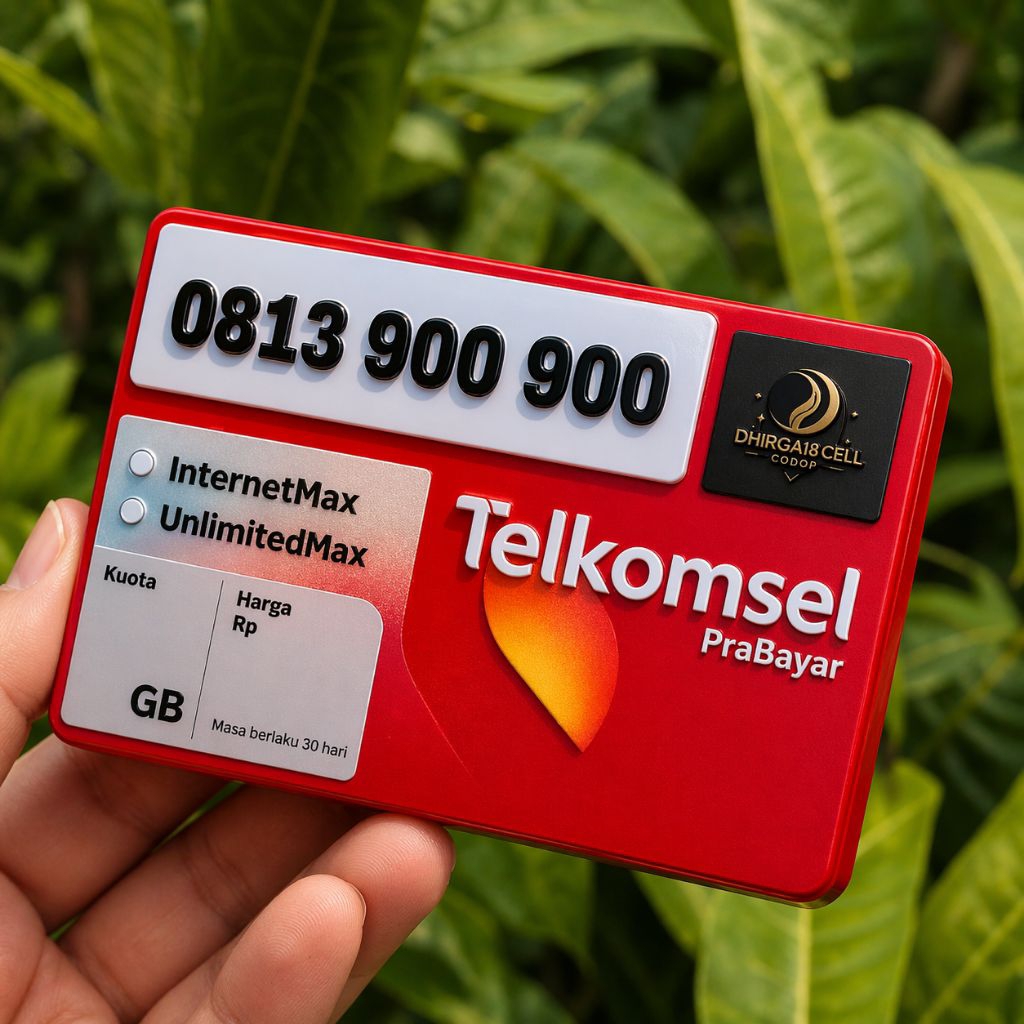Nomor Cantik Simpati Kartu Perdana Telkomsel jaringan 5G